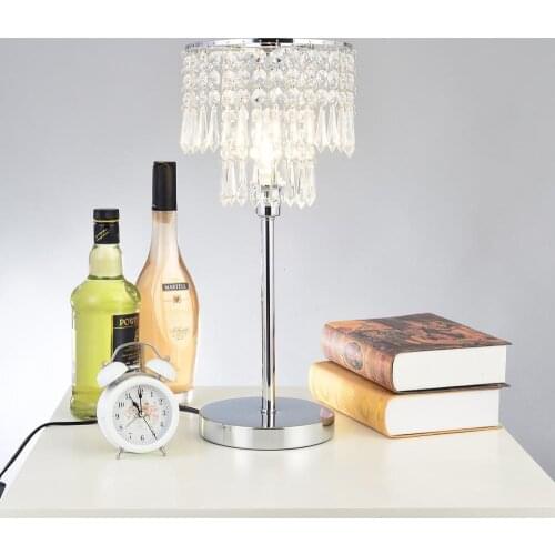 Simple Crystal Table Lamp With Ce Certificate Bedside Lamp table lamp