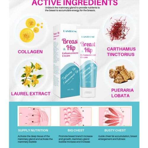 Upgrade Breast Enhancement Cream Plumping Massage Breast Natural Extract 50g Breast Cream Massage Firming Tightening Cream