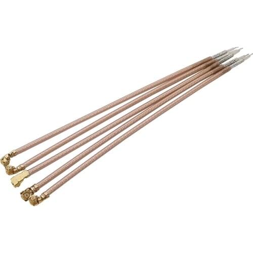 10Pcs IPX IPEX U.fl Ufl Female Connector Single-head Jack RG178 Pigtail Jumper Cable Solder for PCI WIFI Card wireless /GSM/3G