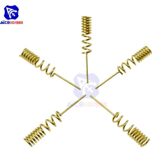 Diymore 5PCS/Lot GSM/GPRS (2.5DBI) Innerspring Antenna Helical Antenna (0.8 Bold Diameter)