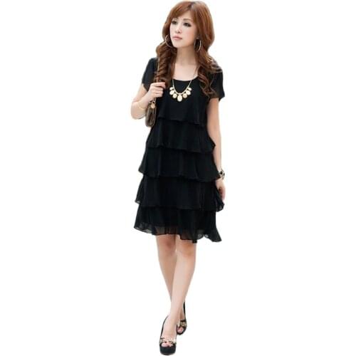 Летние шифоновые платья BAQCN China At AliExpress