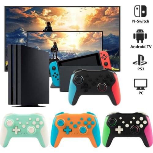 Bluetooth Gamepad For N-Switch NS Switch Pro Wireless Gamepad Joystick Controller For PS3/PC/Android With Six-axis Gyroscope