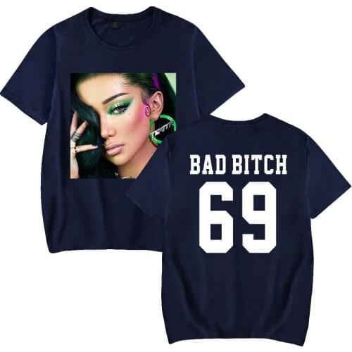 Nikita Dragun Print Summer Men/Women Casual T-shirt Novelty Kawaii Hip Hop Punk style Super Star Music fans