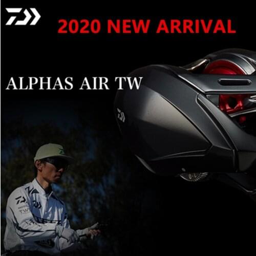 2020 New DAIWA ALPHAS AIR TW Air Spool Baitcasting Fishing Reel 8.6:1 Gear Ratio 3.5KG Max Drag T-Wings