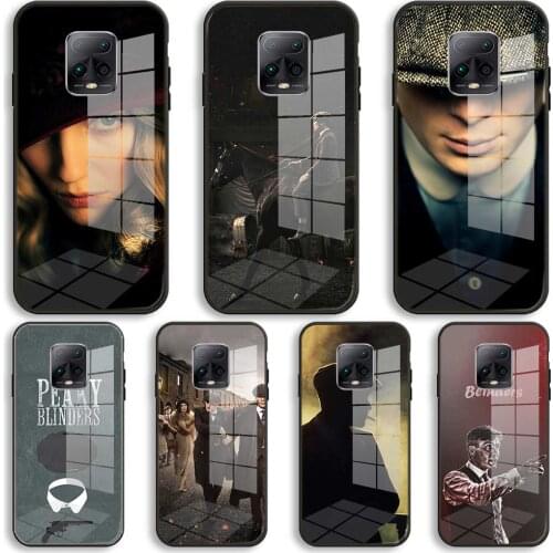 Peaky Blinders posters Silicone Glass Phone Case For Xiaomi Redmi 9A 8A 7A Note 9 8 7 Pro Y3 9S 8T Balck Cover