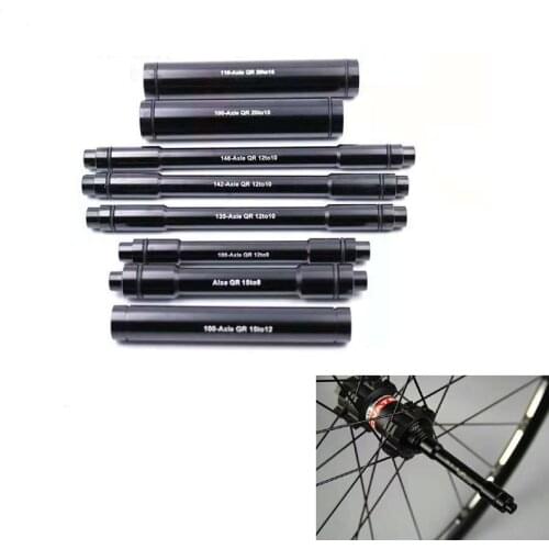 ZRACE QR 15mm HUB Convert to 9mm Axle Adapter for MTB and ROAD Front HUB, QR 15 to 9 Axle