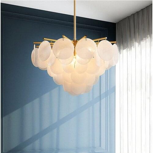 Post-modern Crystal LED Chandelier Lighting Luxury Bedroom Glass Hanging Lamp Living Room Restaurant Indoor Home Decor Lighting