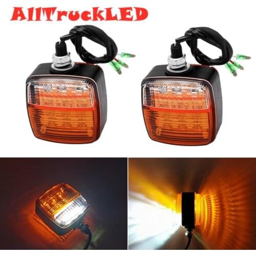 1pair universal 10-80v 12v 24v 48v led forklift tail lights folklift Turn Signals lights stop lights Reverse light warning light