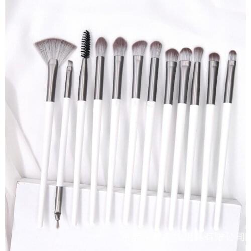 12Pcs Foundation Brush Portable Soft Stylish Makeup Brush Kit for Girl