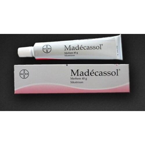 3pcs madecassol 40gr total 120gr scar ınjury burns acne wrinkle-centella asiatica
