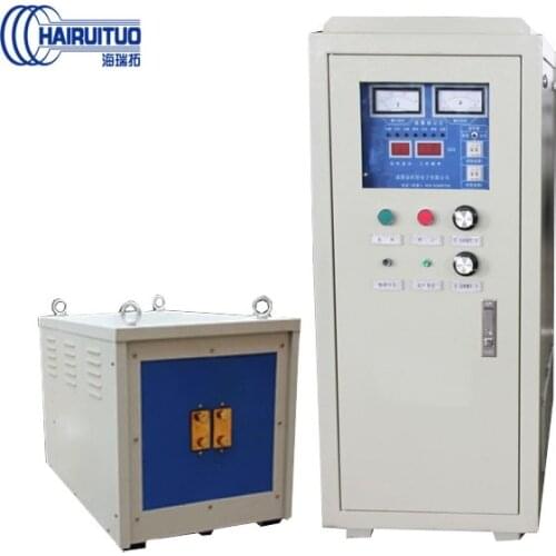 80KW IGBT Super audio frequency induction heating machine for heat treatment ,braze welding and soldering and so on