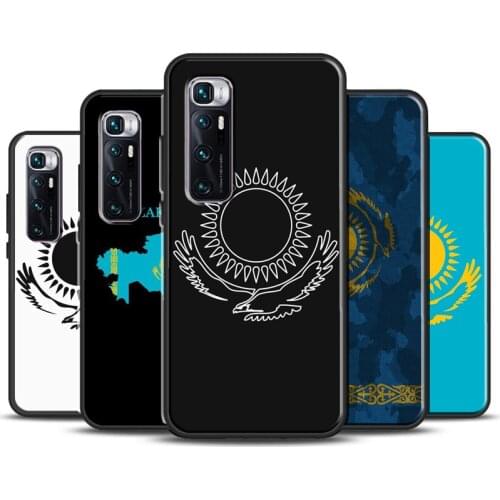 Kazakhstan Flag Case For Xiaomi POCO X3 F2 Pro F1 Mi 10 Ultra 9 9T 10 Pro A3 8 Max3 Mi Note 10 Lite Cover