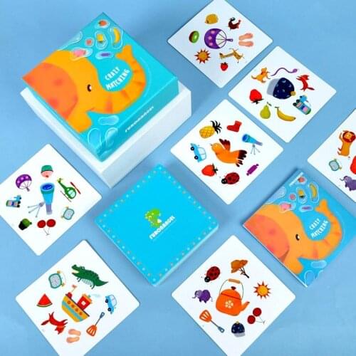 Children Game Card Find The Same Card Parent-child Interactive Gift Kindergarten Students Puzzle Board Game