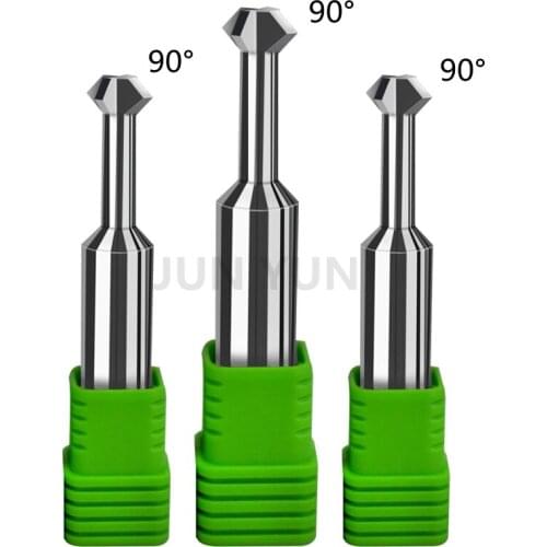 Milling Cutter Up And Down Chamfering Cutter Carbide Positive And Negative 90 Degree Double-sided Chamfering Cutter