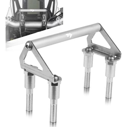 GPS handlebar Navigation bracket adapter with screws for handlebar risers For Yamaha Tenere 700 TENERE700 Rally T700 T7 2019