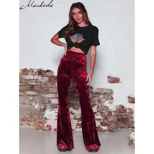 Macheda Women's Corduroy Trousers