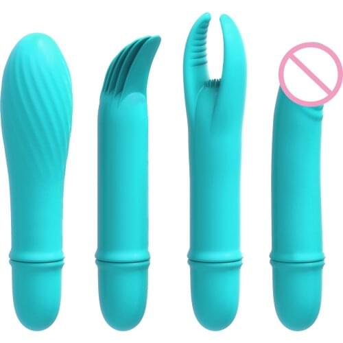 G Spot Vagina Massager Mini Bullet Vibrator Sex Toys for Woman Silicone Realistic Dildo Slut Pocket Masturbator Anal Stimulator