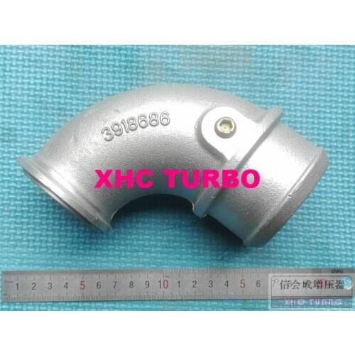 NEW HX30W 4BT 4BTA 3.9L 125HP 140HP Turbo Turbocharger Compressor Outlet Elbow Pipe 3918686