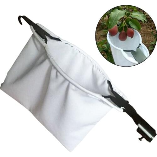 Farm Portable Collector With Bag Fruit Picker Garden Tool Harvest Steel Durable Outdoor Orchard Lightweight Catcher Pear Peach