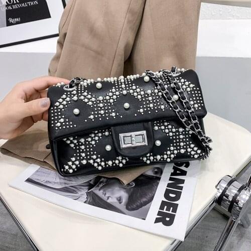 Luxury Women Bags Designer Fashion Handbags High Quality PU Leather Crossbody Bags Autumn and Winter Shoulder Bags Small Flap