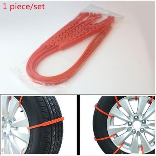 Chunmu 1 pc Newest 92cm Car Universal Anti Skid Snow Chains Nylon for Car Truck Snow Mud Wheel Tyre Tire Cable Ties Dropshippinp