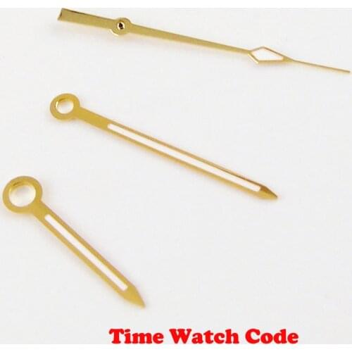 Vintage Golden Watch Hands Needles Parts Fit For 2813 Miyota 8215 821A Movement Wristwatch Replacement
