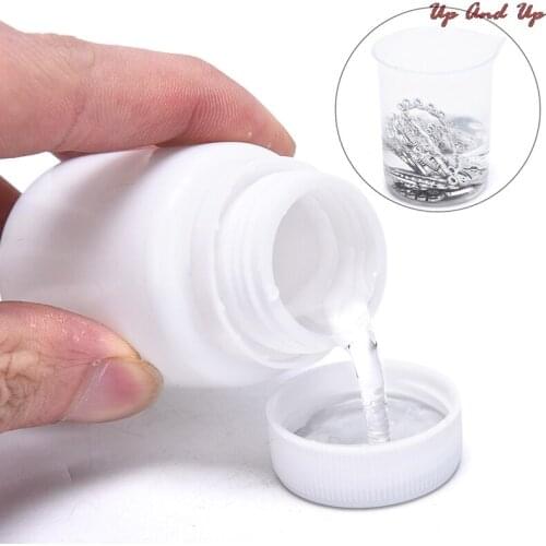 1 x 40ML Anti-Tarnish Silver Gold Cleaner Jewelry Cleaning Polishing Cloth Liquid