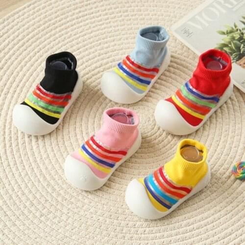 2021 Summer Baby Boys Girl Shoes Newborn Casual Cute Shoes Toddler Infant First Walkers Socks Zapatos De Verano Calcetines Bebe