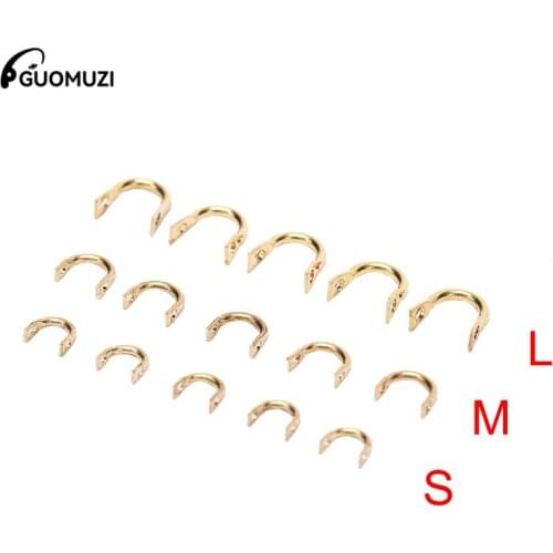 50PCS Easy-Spin Clevises Spinner Easy Spin Brass DIY Fishing Lures Accessories