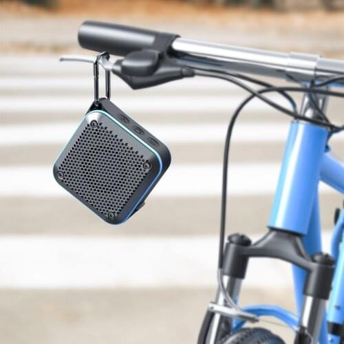 BT5.0 Bluetooth Speaker Outdoor IPX7 Waterproof Portable Wireless Column for PC Computer Speakers Music Center Subwoofer FM TF