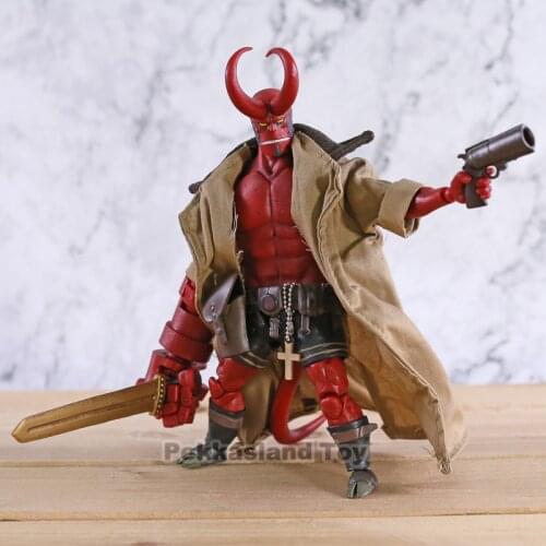 Hellboy Dark Horse Comics Movie Figurine 1/2 Scale Figure Hellboy 1000 Toys Action Figure Collection Model Toy
