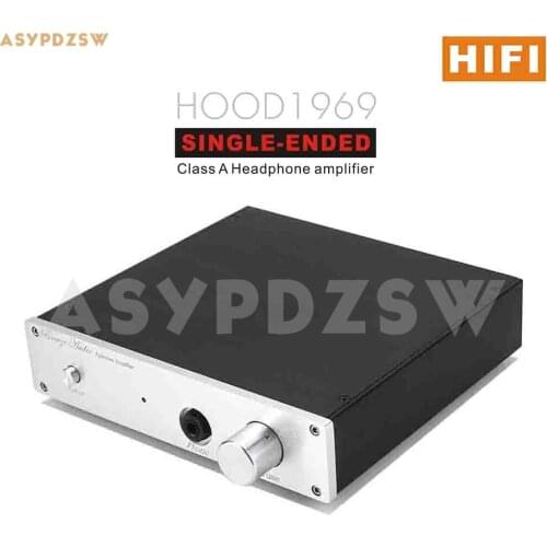 Finished HIFI JLH HOOD1969 Single-ended Class A Headphone amplifier 115V or 230V