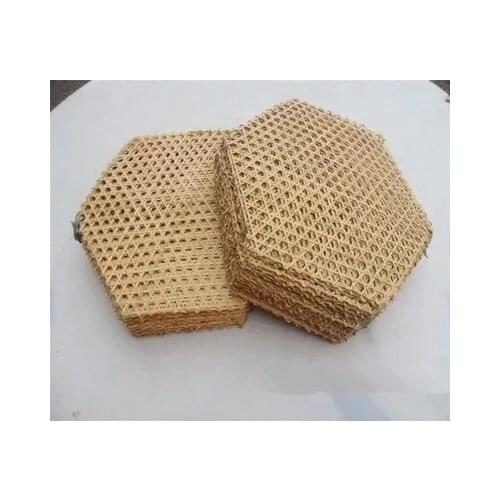 Kitchen tools Small bamboo net mat rattan weaving webbing for japanese food restaurant dish bamboo mat