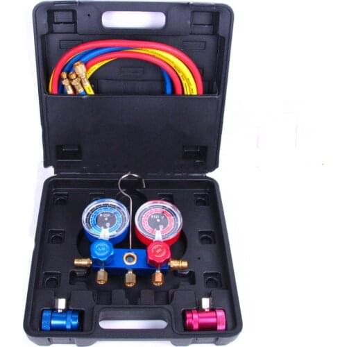 Refrigerant Charging 1234yf Manifold GAUGE,1234YF refrigerant pressure gauge,Refrigerant filling device