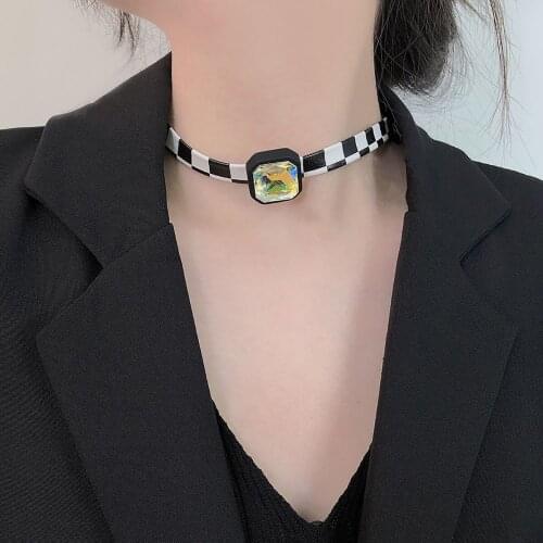 PuRui Women's Leather Chokers