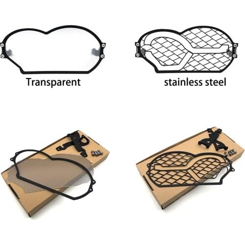 REALZION Motorcycle Headlight Guard Protector Transparent Lens Cover For BMW R1200GSA R 1200 GS R 1200GS Adv R1200 GS