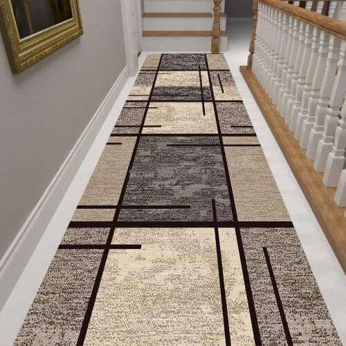 Nordic Aisle Geometric Runners Stair Carpet Wedding Accessories Aisle Hallway Corridor Carpet Rugs For Step Party Kitchen Mat