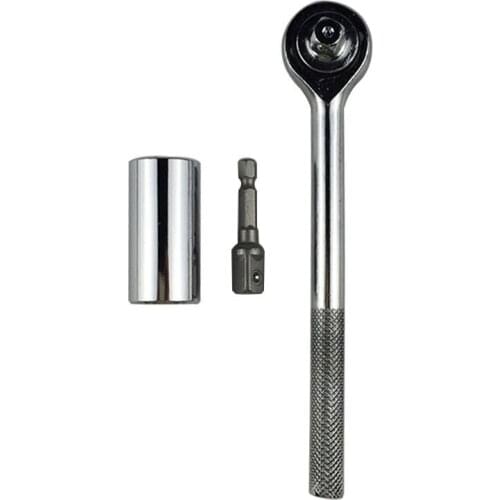 7-19mm Universal Socket Wrench Torque Sleeve Set Socket Sleeve Ratchet Spanner Power Drill Grip Bushing Hand Tools Kit