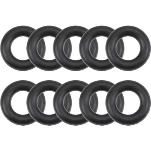 Uxcell O-Rings Nitrile Rubber 4.6mm Inner Diameter 9mm OD 2.2mm Width Round Seal Gasket 10 Pcs