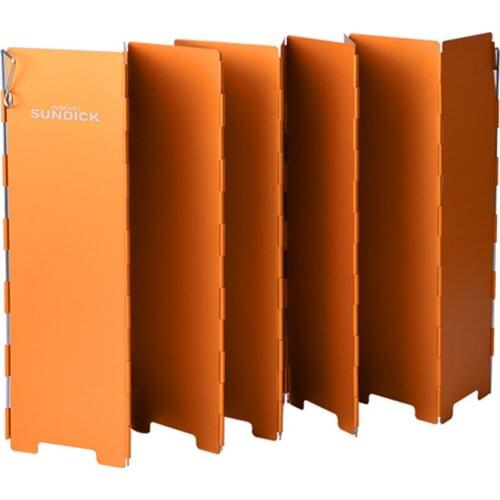 Outdoor Picnic Gases Burners Windproof Board Stuck Gases Stoves Windshield Folding Windbreak Plate Wind Deflector Windshield