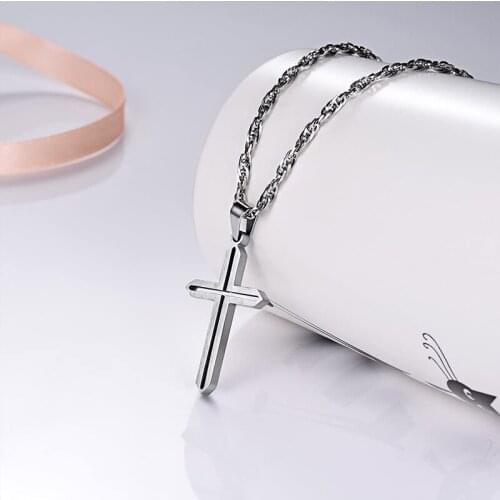 Jewelry for neck gold necklaces mens stainless steel chians necklace Steampunk Variety cross pendant gifts for male accessories