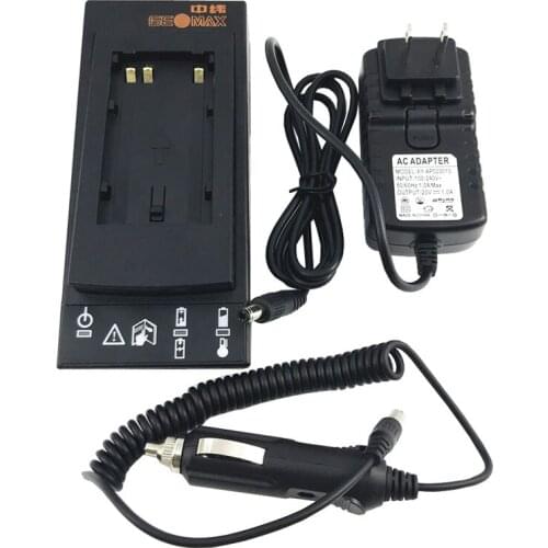 ZCH600 Charger for Geomax Total Station ZBA200 ZBA202 ZBA400 ZBA600 Battery Charging EU US Plug Survey