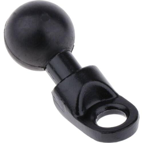 Clamp Mount Motorcycle Handlebar Rear View Mirro Mount Holder Bracket with 1-Inch Ball for Cameras, Video and Camcorders