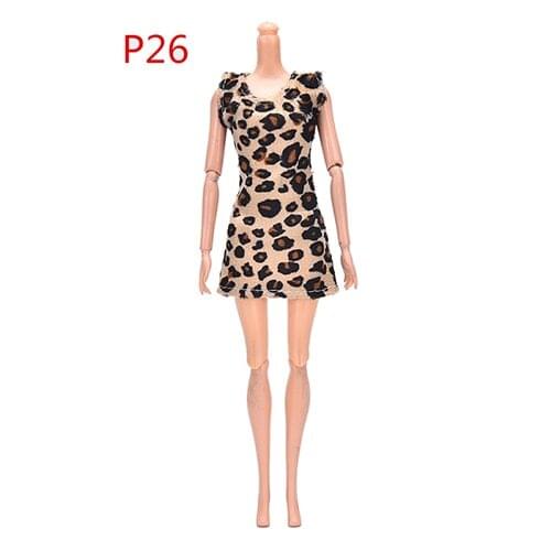 1PCS Newest Top Fashion Doll Outfit Beautiful Handmade Dress Party Clothes For Doll Best Child Girls'Gift