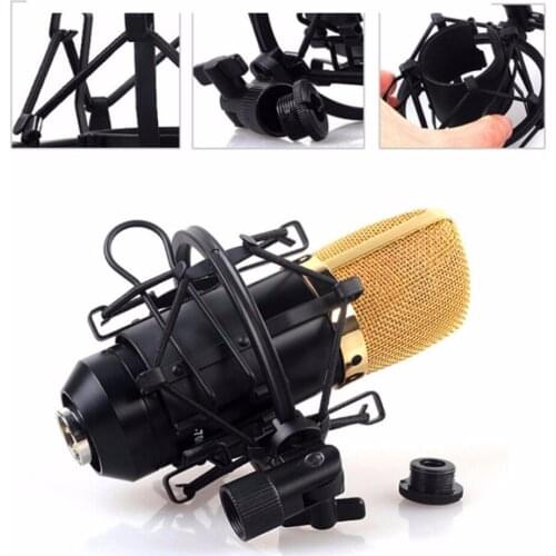 1Pcs Wholesale Universal Studio Sound Recording Mic Microphone Shock Mount Clip Holder