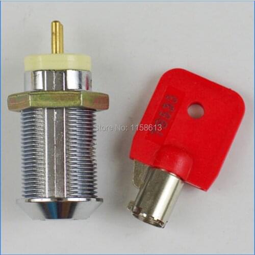 10 pieces 32mm widely popular keyed differently tubular gambling machine switch lock