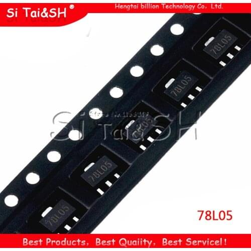 20PCS 78L05 SOT89 SOT SMD SOT-89 Triode new and original