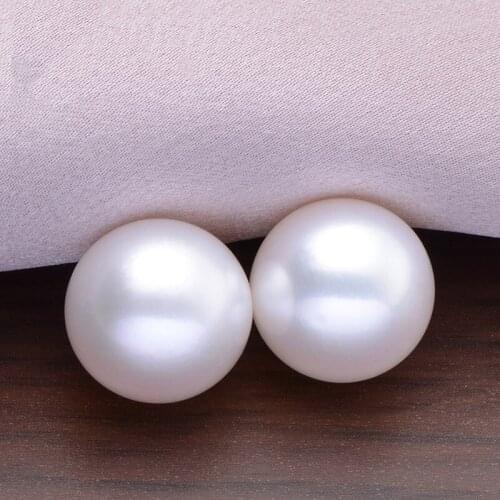 3A white/pink/purple Round high luster half hole natural loose freshwater pearl 2.5mm-10.5mm 1pcs pearl For Fashion Jewelry