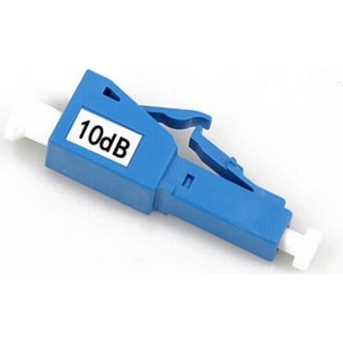 5PCS/pack LC 10db Fiber Optical Attenuator LC/UPC Female to Male fiber optic