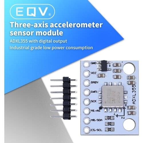 CC triaxial accelerometer sensor module is an industrial-grade, low-power integrated temperature sensor with digital output